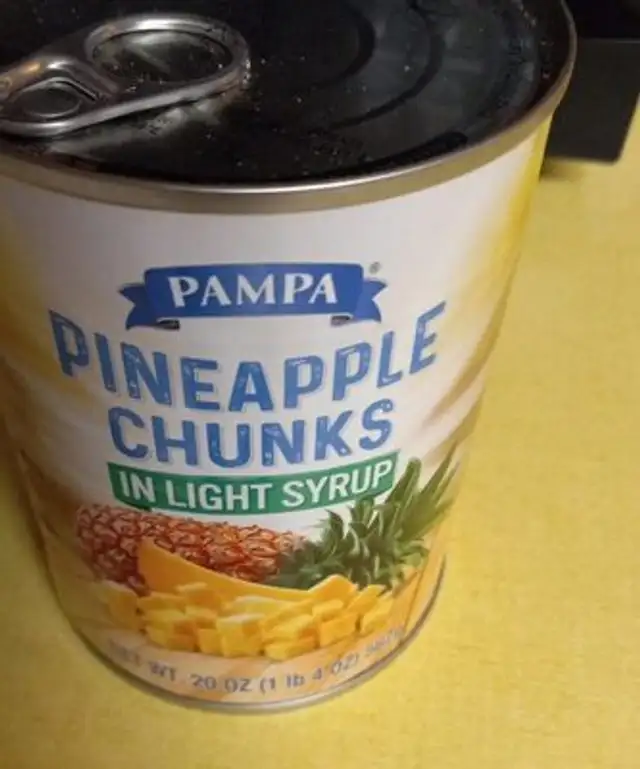 Pineapple chunks in light syrup