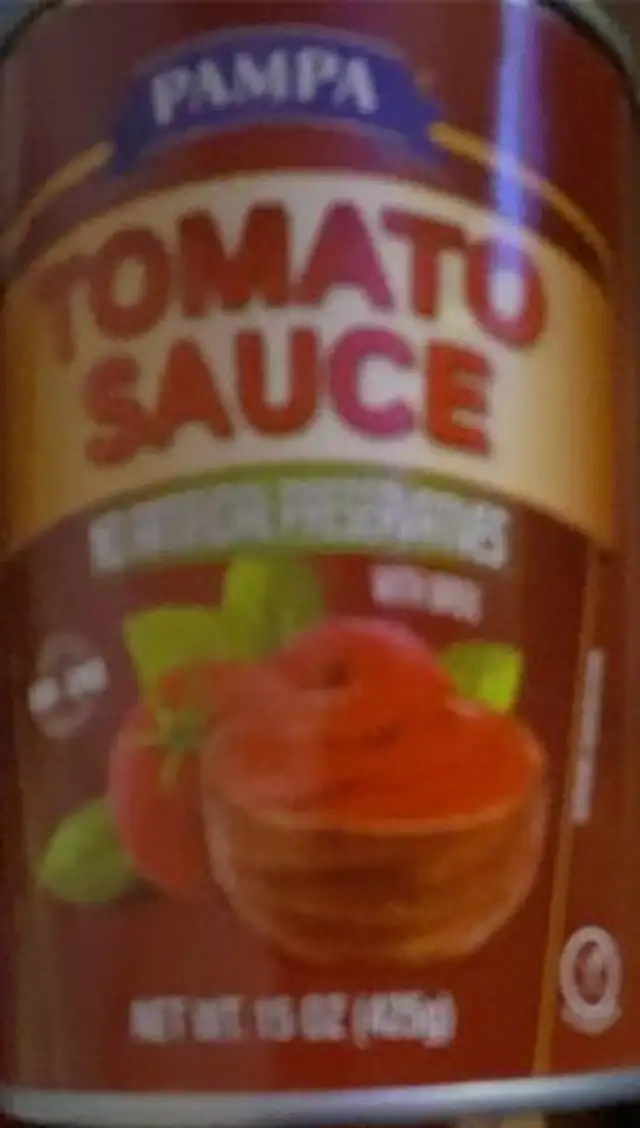 Tomato sauce