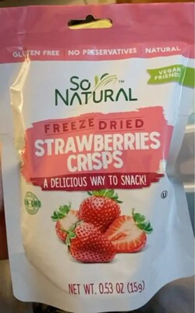 Freeze Dried Strawberries Crisps