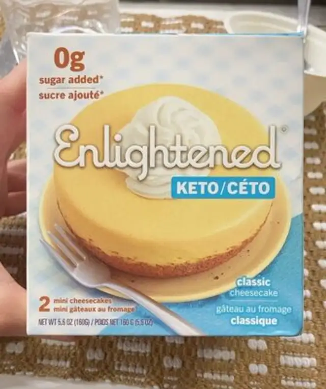 Gâteau au fromage keto