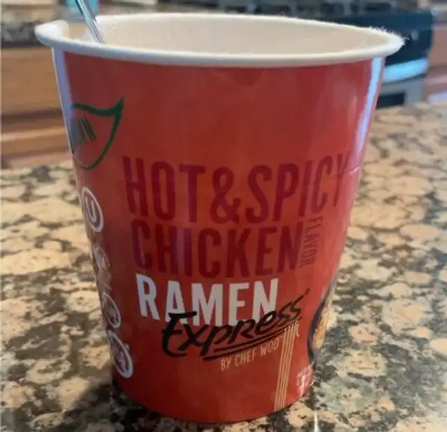 Hot & spicy chicken ramen