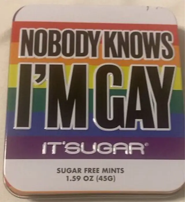 NOBODY KNOWS I’M GAY