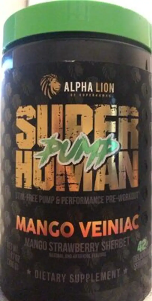 Alpha lion superhuman pump pre-workout