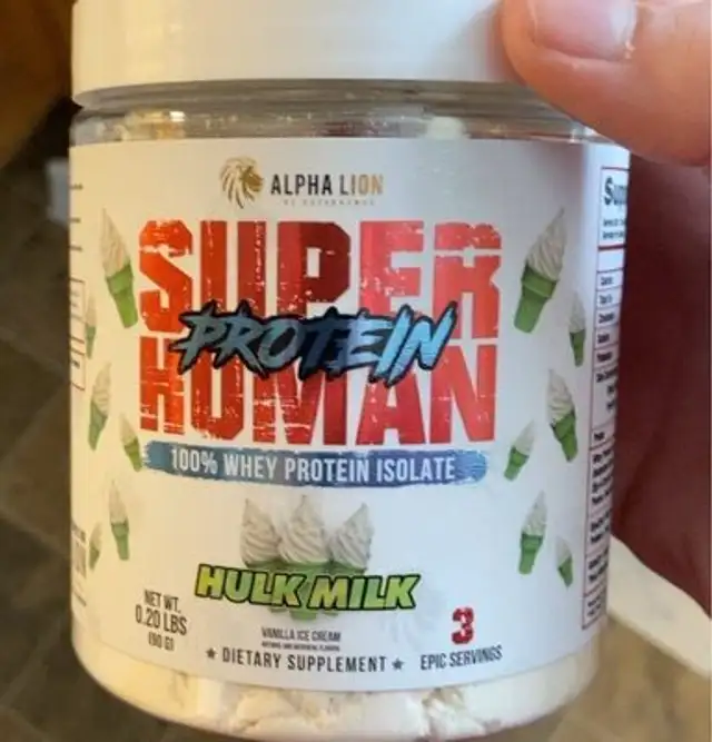 Super human protein hulk milk