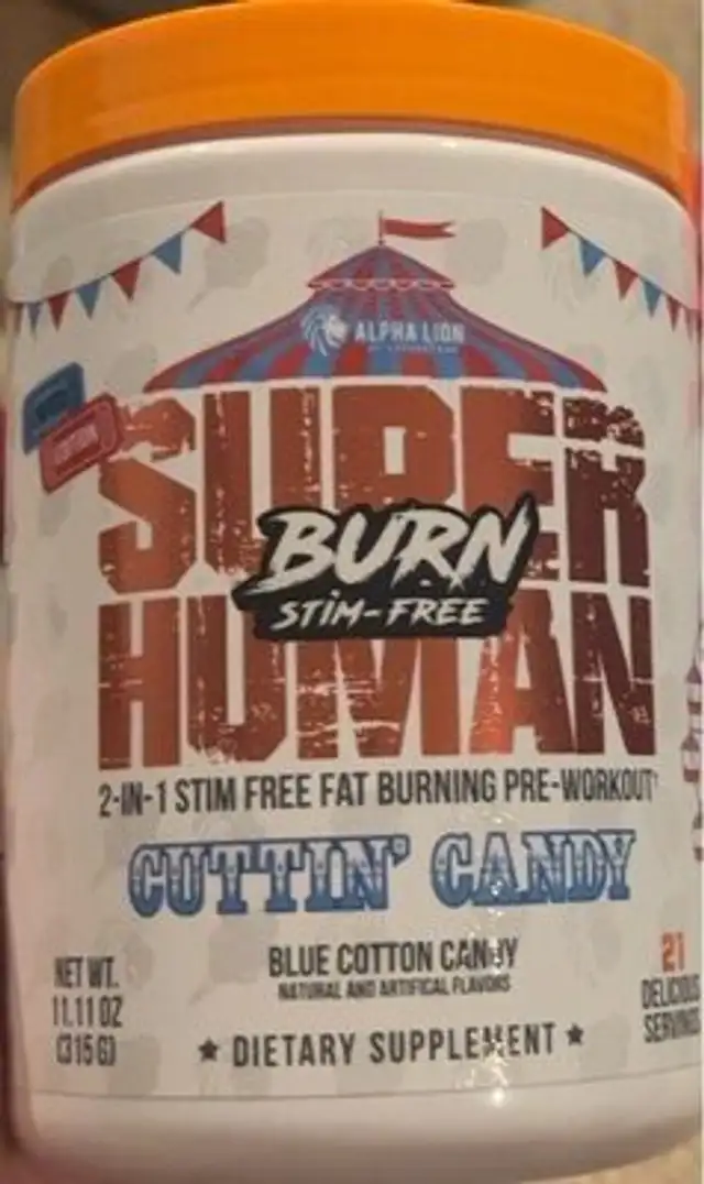 Alpha Lion Superhum Burn Stim-Free Cuttin’ Candy