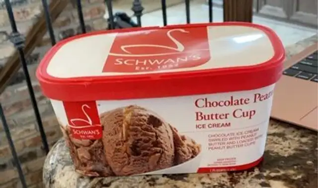 Chocolate peanut butter cup icecream