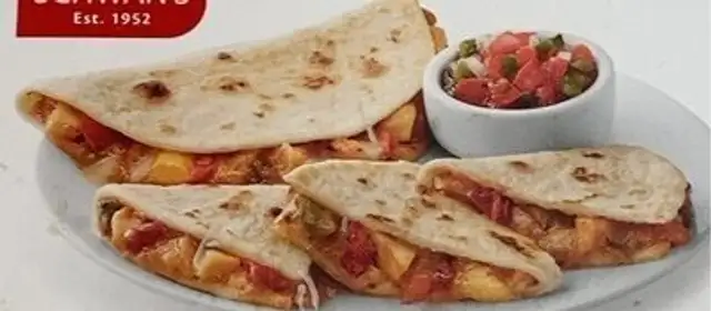 chicken & cheese quesadillas
