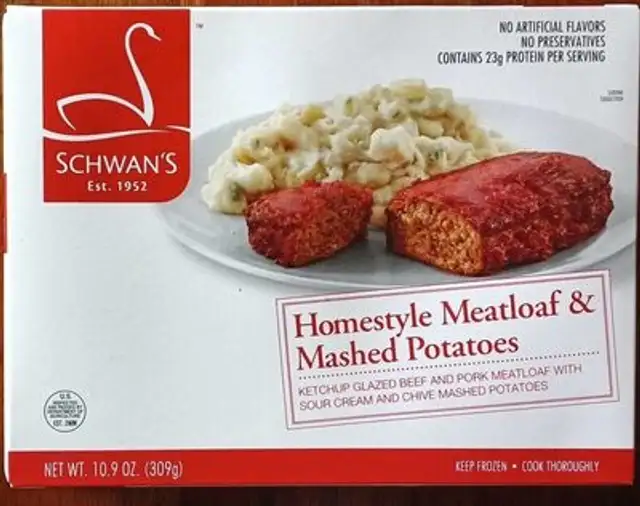 Homestyle Meatloaf and Mashed potatoes