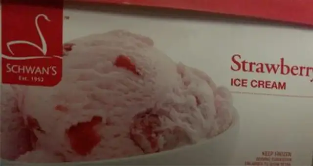 Strawberry ice cream