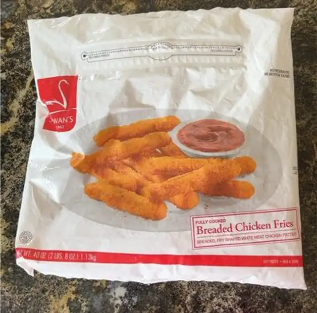 breaded chicken fries