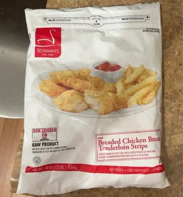 Schwan’s Breaded Chicken Breast Tenderloin Strips