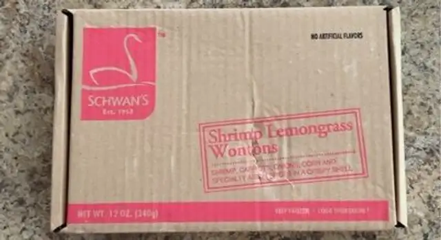 Shrimp Lemongrass Wontons
