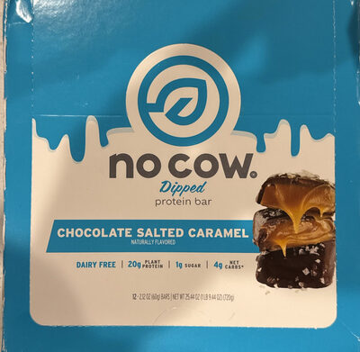 Dipped Chocolate Salted Caramel Protein Bar