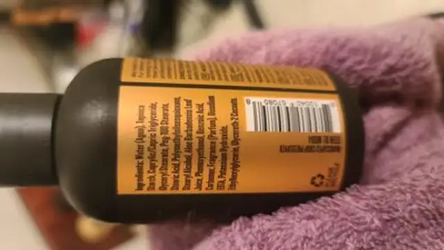 manscape crop preserver ingredients label