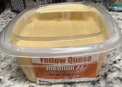 Premade Queso front packaging