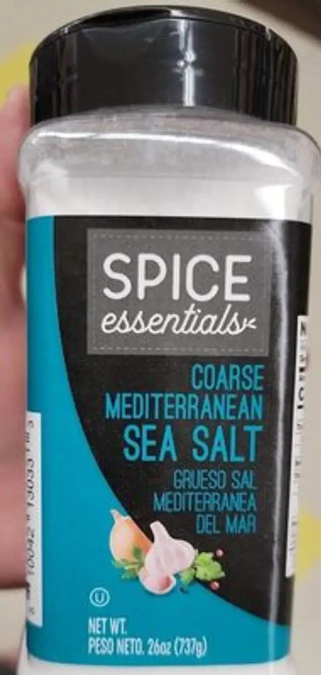 Coarse Mediterranean sea salt