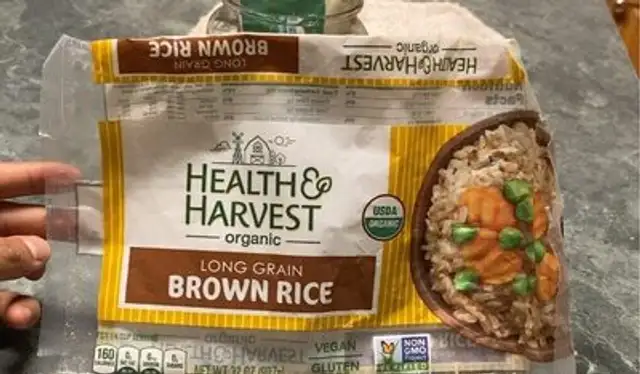 Organic Long grain brown rice