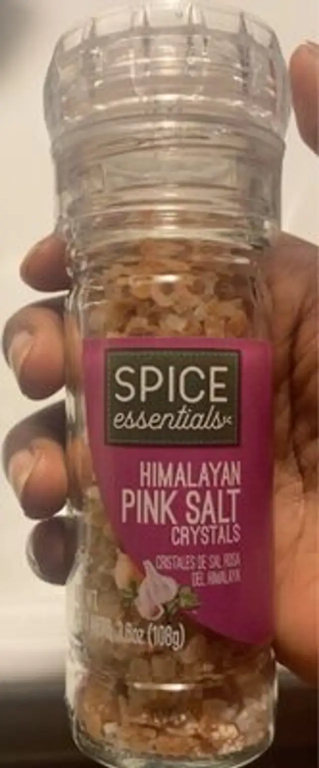 Himalayan pink salt crystals