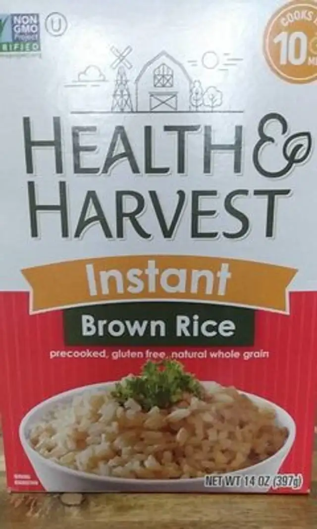 Health and Harvest Instant Brown Rice