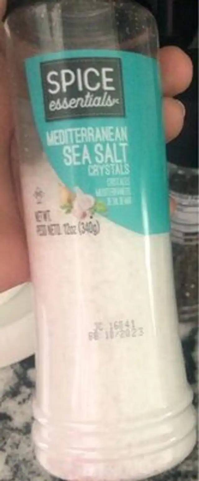 MediterraneN sea salt crystals
