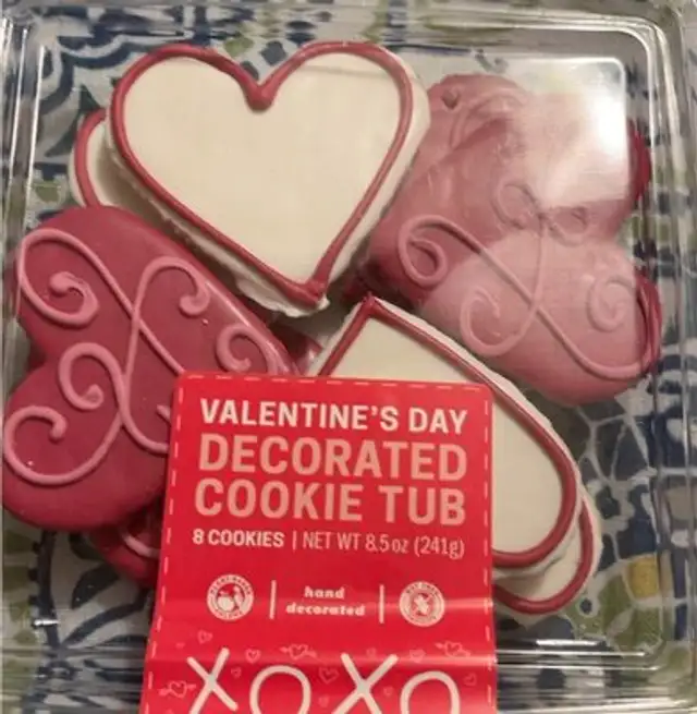Decorated Cookie Tub