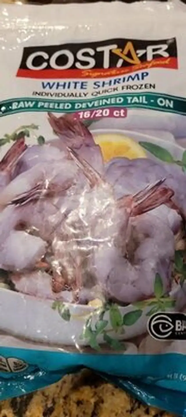 White shrimp 16/20