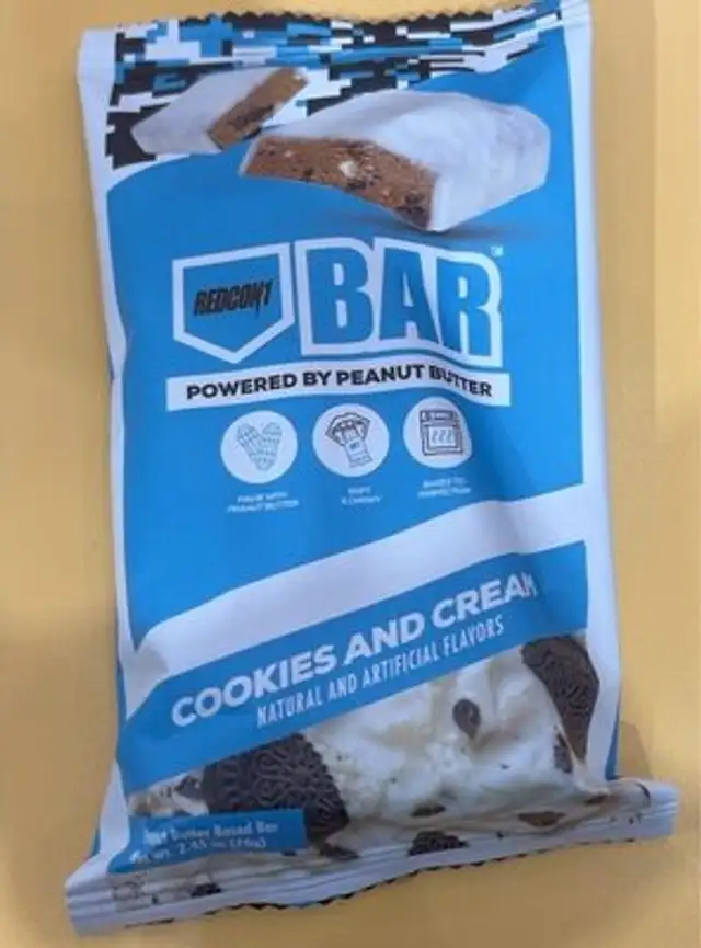 Cookies and cream bar