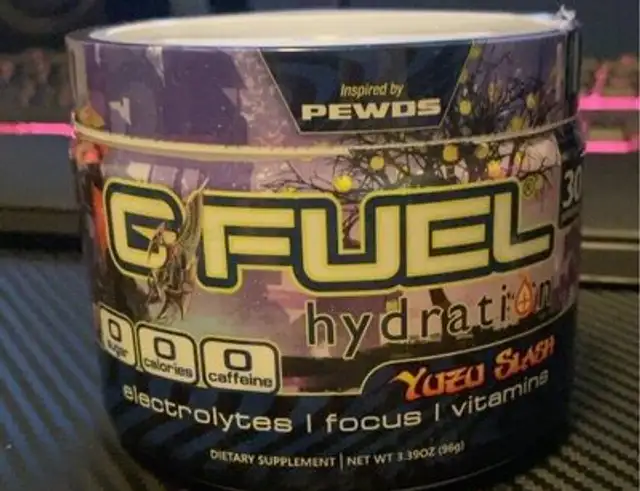 Gfuel Hydration Yuzu Slash