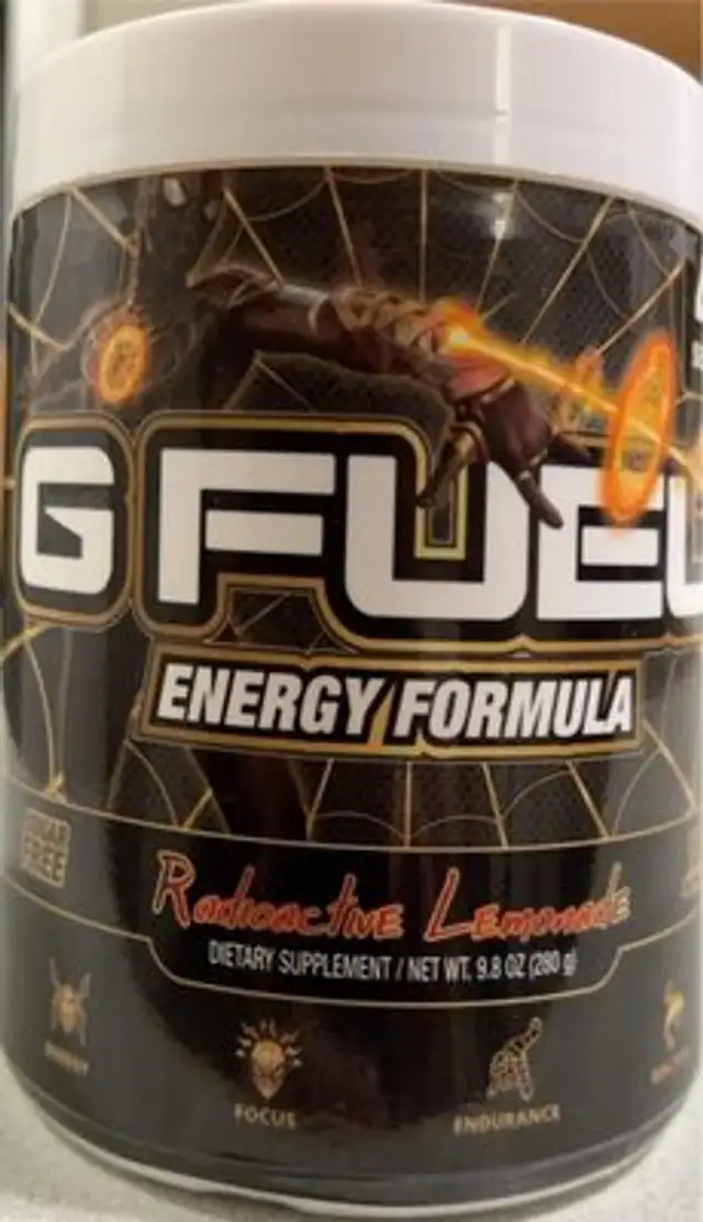Radio Active Lemonade Energy Drink
