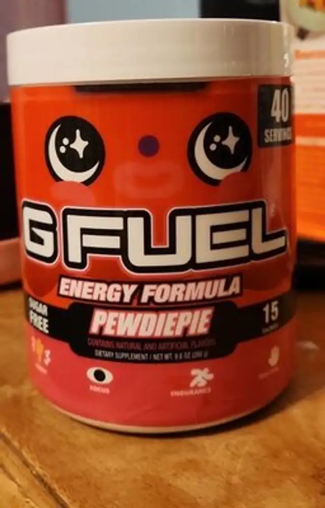 G Fuel Energy Formula Pewdiepie