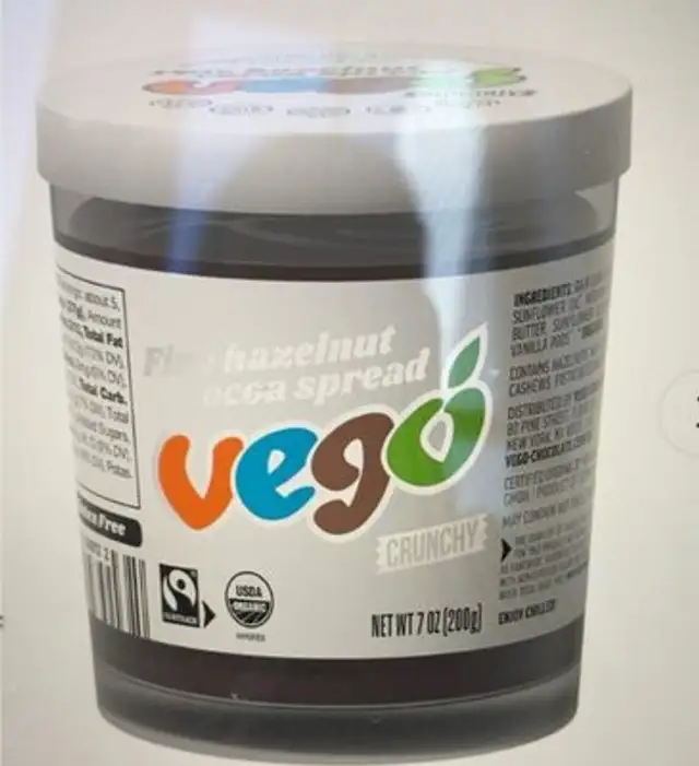 Fine hazelnut cocoa spread