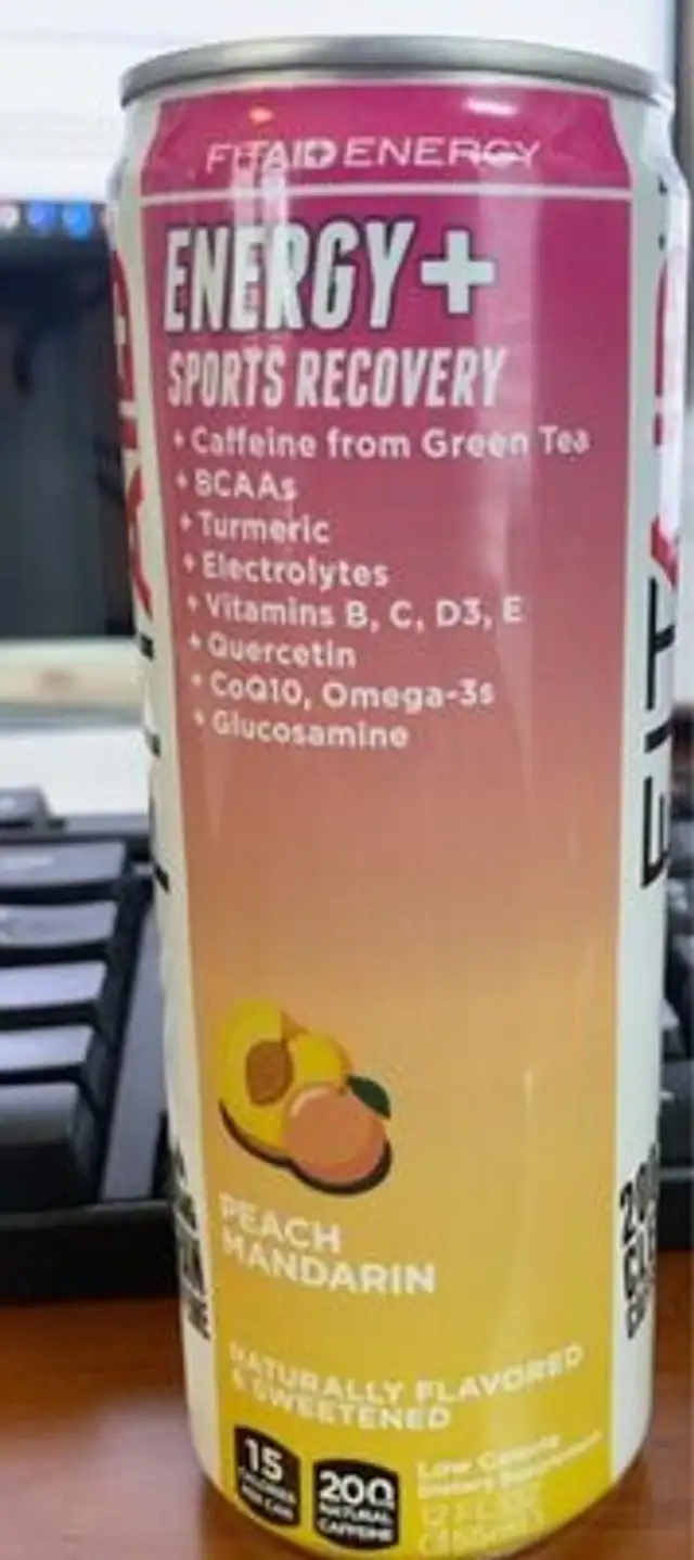FitAid Energy+ Peach Mandarin
