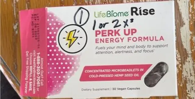 Perk up energy formula