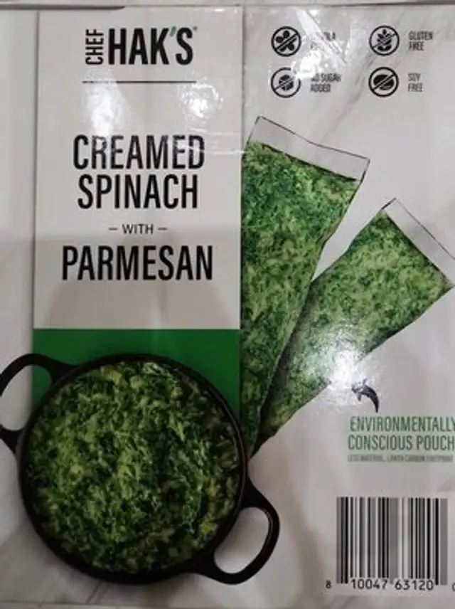 Creamed Spinach with Parmesan