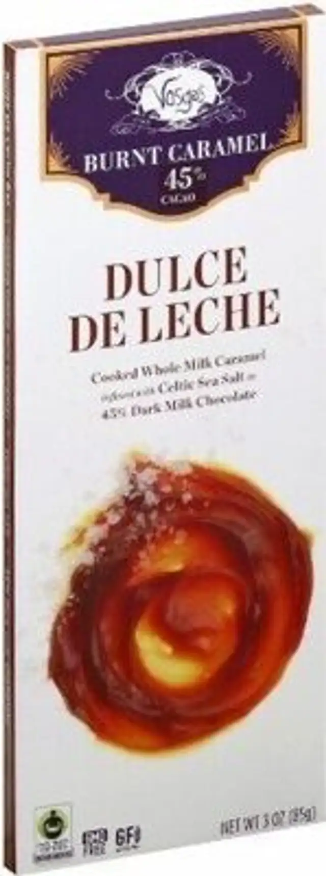 Dulce de leche cacao burned caramel chocolate bar