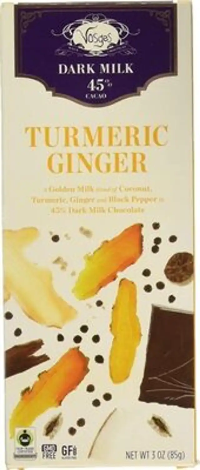 Turmeric ginger chocolate