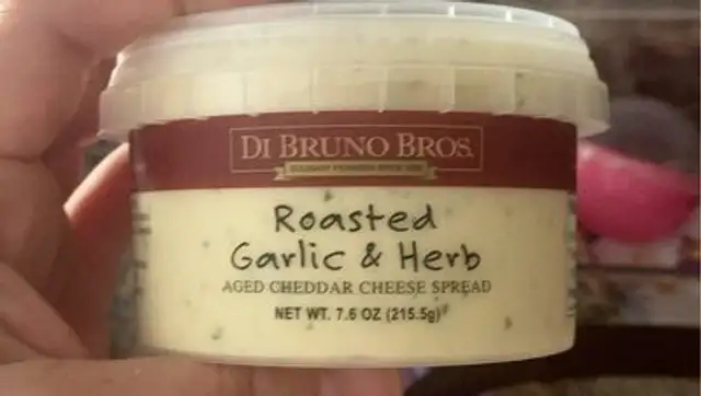 Roasted Garlic & Herb Aged Cheddar Cheese Spread