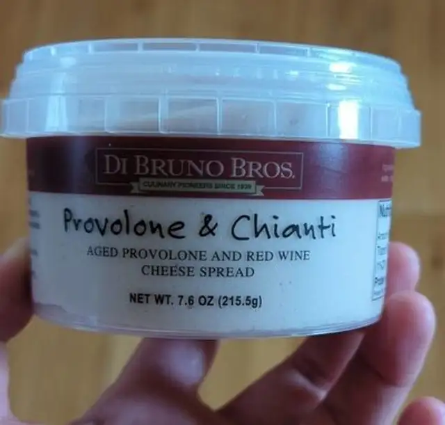 Provolone and Chianti cheese spread
