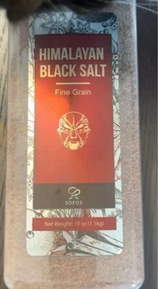 Himalayan black salt