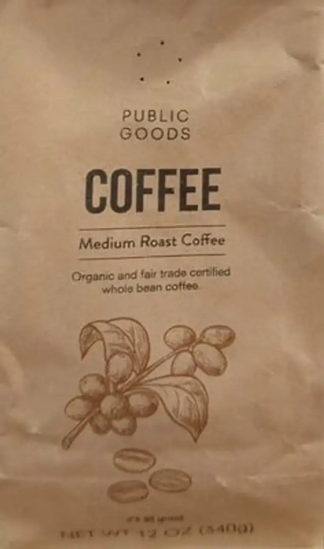Medium roast coffee