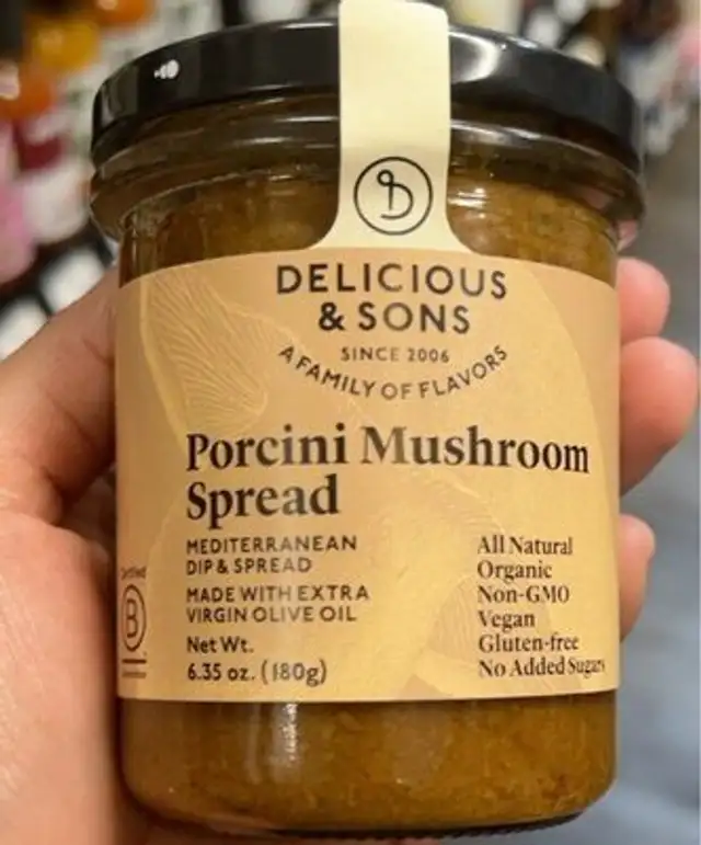 Porcini mushroom spread