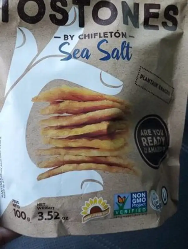 Tostones with Sea Salt