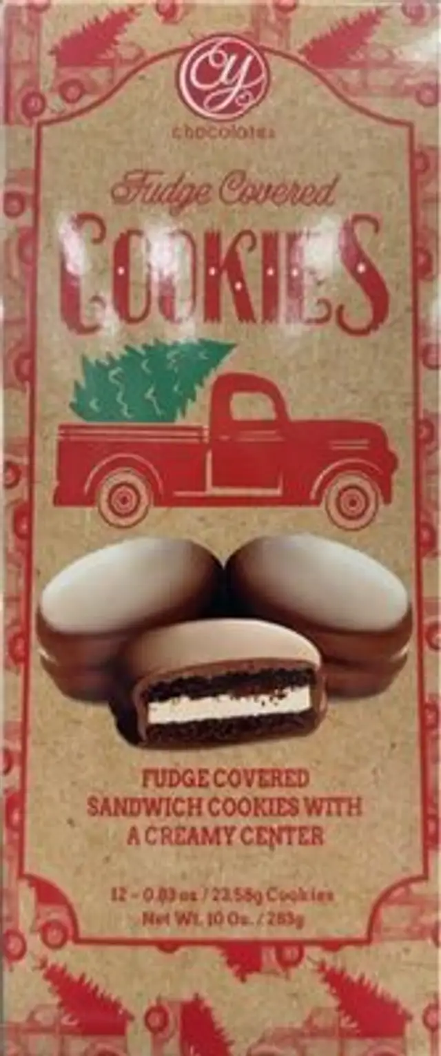 Fudge Covered Cookies