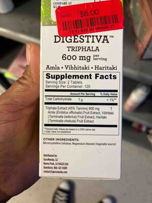 Digestiva Triphala