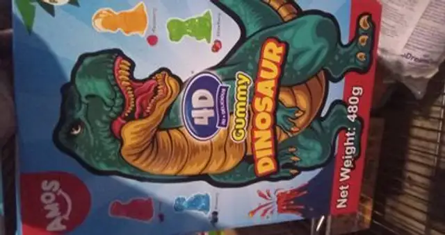 Gummy dinosaur