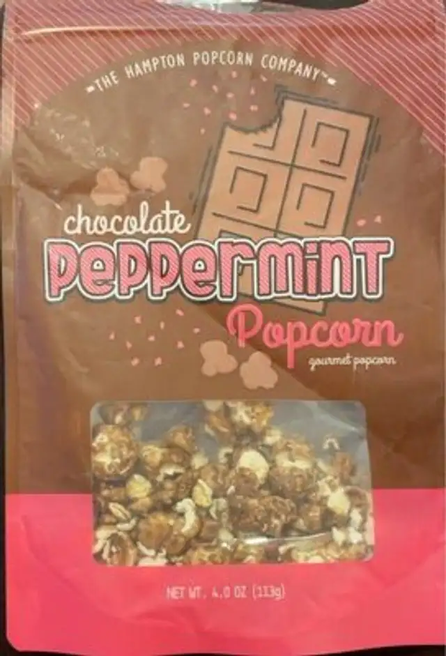 Chocolate Peppermint Popcorn