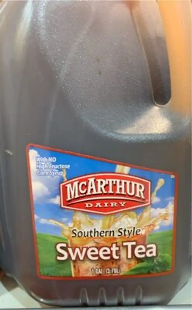 Southern style sweet tea
