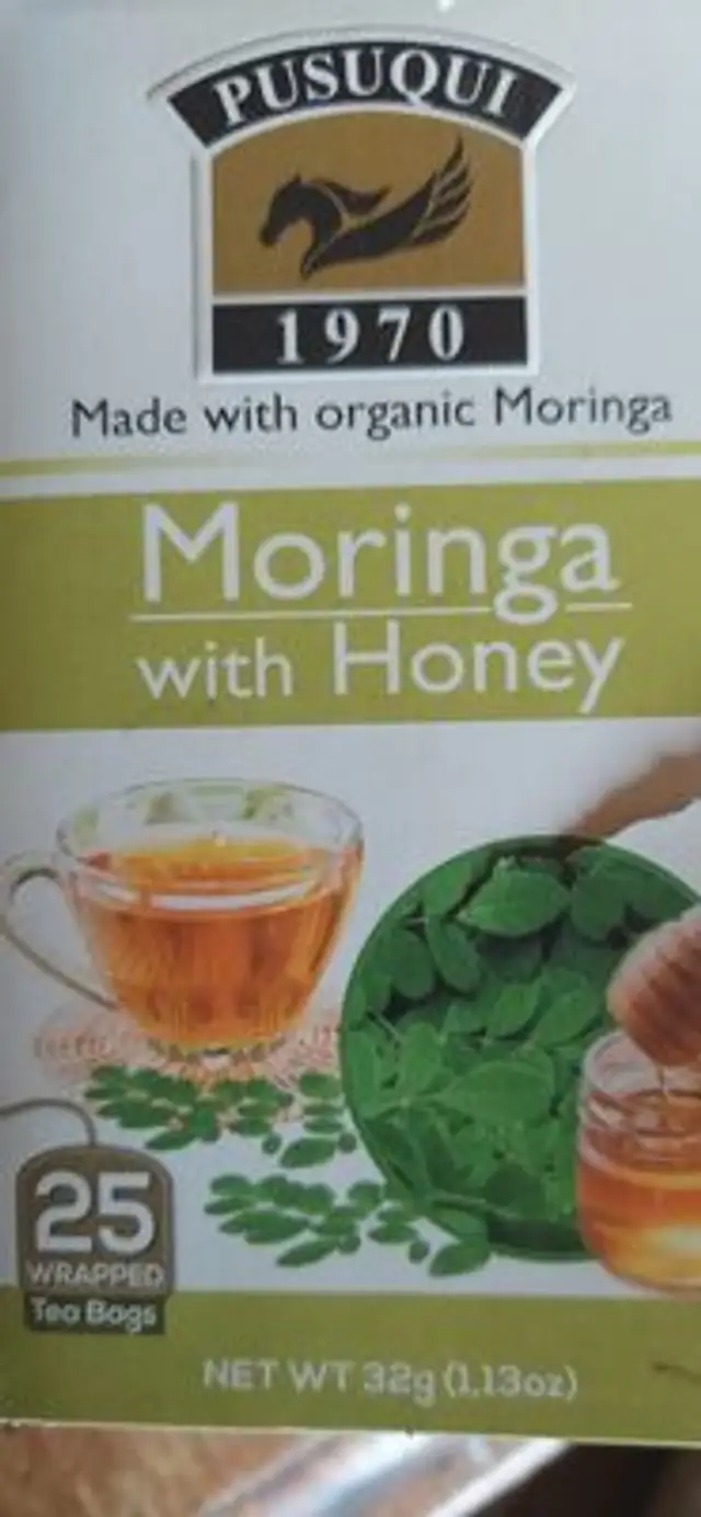 Moringa with honey tea