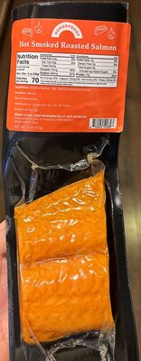 Hot Smoked Roasted Salmon