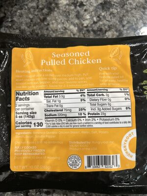 Seasoned Pulled Chicken